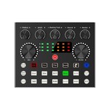 thumbnail of Table De Mixage Audio Noir Avec Carte Son Externe Et Changeur De Voix YONIS