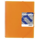 thumbnail of Pasta de capas Maxiplás 50 capas Translúcida Laranxa