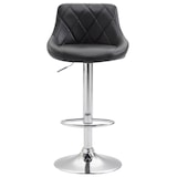 thumbnail of Set van 2 barkrukken LAZIO, kunstleer zwart