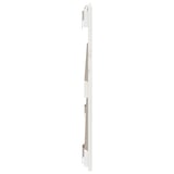 thumbnail of Décoshop26 - Tête de lit accessoire couchage chambre à coucher meuble murale style palette 127,5 x 3 x 60 cm bois massif blanc TDL0202730