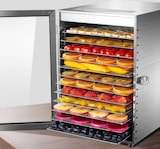 thumbnail of Royal Catering - Royal Catering Déshydrateur Alimentaire Séchoir D Aliments D'Aliments De Nourriture RCDA-500/45S (800 W, 20-90 °C, 12 Étages,
