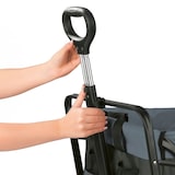 thumbnail of EASYmaxx Bollerwagen - faltbar - schwarz/grau