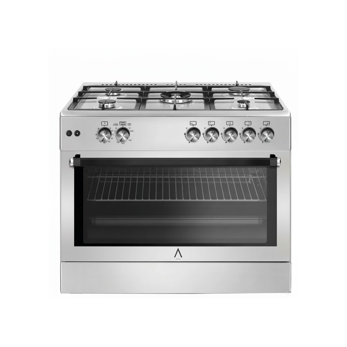 ALPHA Cocina de Gas VULCANO LUX-90 Inox