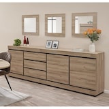 thumbnail of Matelpro - Buffet/bahut contemporain 248 cm coloris chêne Yannick - Moderne & Design -Chêne -  -Types de portes: Battantes