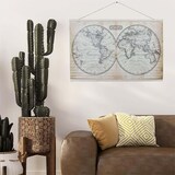 thumbnail of Mappemonde murale en textile The Home Deco Factory