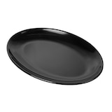 thumbnail of Garcia de Pou 15 Unités - Assiettes Ovales 'Asami Ware' 25,5X18 Cm Noir Mélamine
