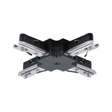 thumbnail of Paulmann URail Verbinder X-Stück  104x104mm max. 1000W Schwarz matt 96908