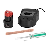 thumbnail of Royal Catering Dönermesser elektrisch - 3.000 U/min - 60 kg/h - Akkubetrieb