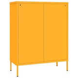 thumbnail of vidaXL Schubladenschrank Senfgelb 80x35x101,5 cm Stahl