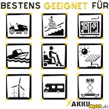 thumbnail of 3x 12V 15Ah AKKU BATTERIE Roller E-Scooter 1000 Turbo 36V