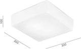 thumbnail of Binnie Applique Quadratische Deckenleuchte, Milchglas, LED, 17 W, 2700 K, IP20, 30 cm – Rossini Group – Energiesparende LED-Beleuchtung