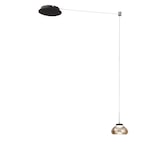 thumbnail of Arabella - Luminária pendente descentralizada âmbar - Fabas Luce - LED 8W regulável - Montagem descentralizada