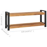 thumbnail of vidaXL Sitzbank 120 cm Massivholz Teak