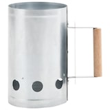 thumbnail of vidaXL Anzündkamin für Holzkohlegrill Verzinkter Stahl