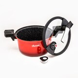 thumbnail of Olla baja presión EASY COOK 5L Red AMERCOOK