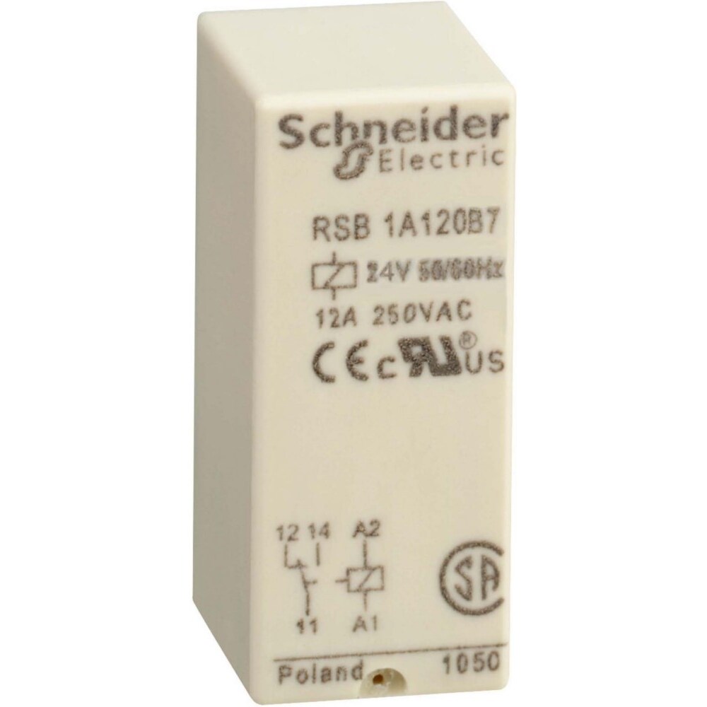 10 Stk. Schneider Electric Steckrelais RSB1A120B7