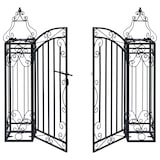 thumbnail of vidaXL Deko Gartentor Schmiedeeisen 122×20,5×100 cm