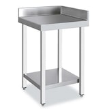 thumbnail of Mesa em aço inox com ângulo de 90º 700x700mm