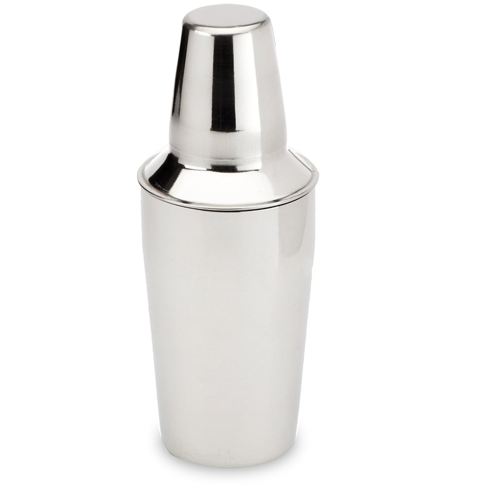 Coqueteleira em aço inoxidável 180x70 mm.