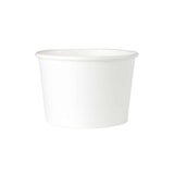 thumbnail of Ekoe Ciotole per zuppa compostabili in cartoncino bianco 400 ml 50 pz