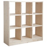 thumbnail of AUBRY GASPARD bibliothèque 9 cases en épicéa brut