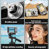 thumbnail of Appareil Photo Numérique 4K HD 60MP Double Écran Zoom Optique 10x Stabilisation Blanc YONIS