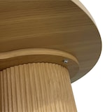 thumbnail of Tavolino rotondo 80 cm in legno nero scandinavo