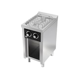 thumbnail of Cocina Industrial Gas 2 Fuegos Con Mueble CB2F600E de HR Fainca