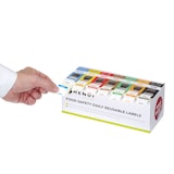 thumbnail of HENDI Jeu d'étiquettes de sécurité alimentaire, multi-usage, facile à retirer, avec distributeur, 240x80x(H)100mm