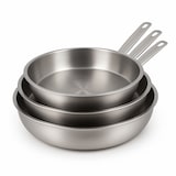 thumbnail of Menastyl - Set de 3 poÊles professionnel 24/28/30cm en acier inoxydable