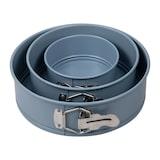 thumbnail of BERGNER - Set di pentole Cassel in acciaio inox da 12 pezzi, adatto ai piani cottura a induzione, con 3 teglie rotonde Ø12/Ø18/Ø22cm