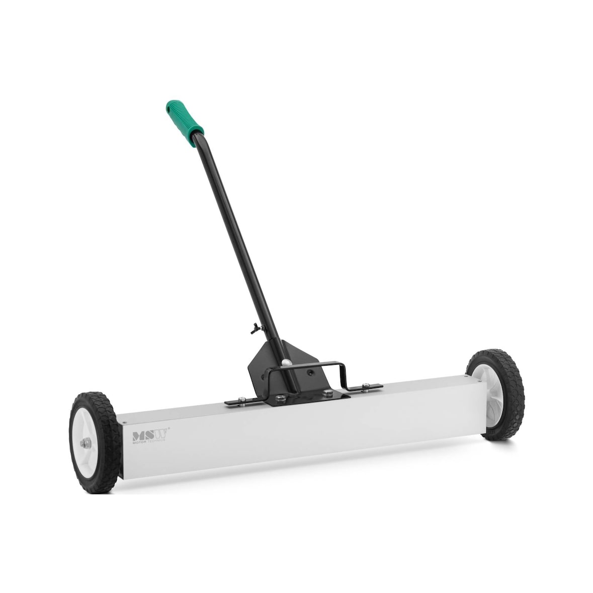 MSW - MSW MSW-MAG75 Balai magnétique manche télescopique 73 - 100 cm 75 cm aimant en ferrite Balai aimanté Balai aimanté avec roues -