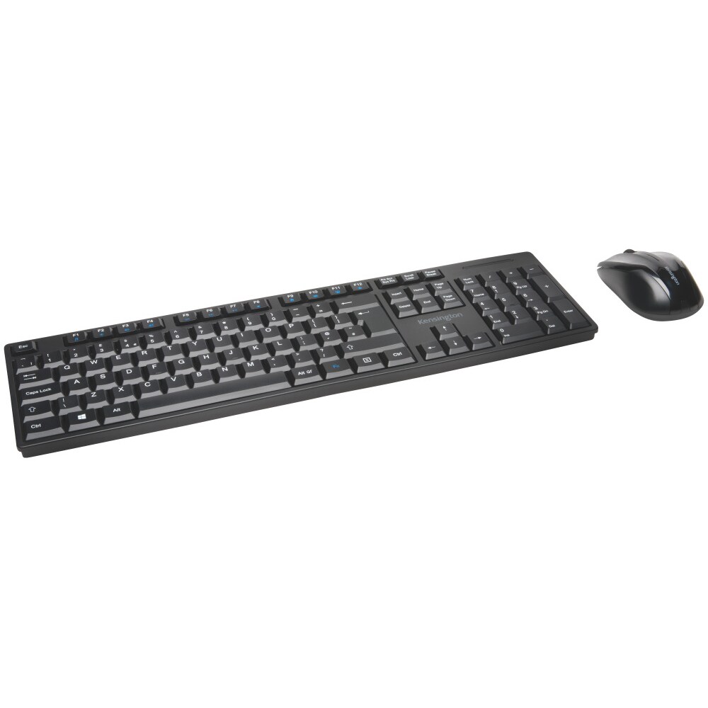 Kensington Set da scrivania wireless a basso profilo Pro Fit, Nero, Layout Italiano, K75230IT
