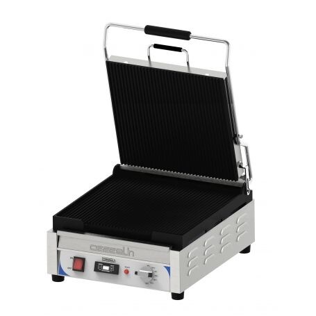 Grill Panini XL Premium Rainurée - Rainurée avec minuteur