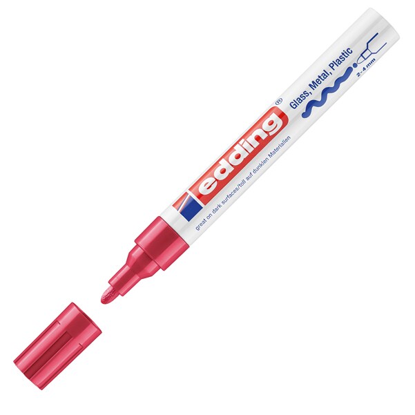 Edding Glanzlackmarker 750 2-4 mm rot
