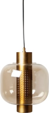 thumbnail of Glas – Hängeleuchte TUBA – Grün und Gold