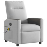 thumbnail of vidaXL Massagesessel Wolkengrau Stoff
