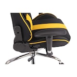 thumbnail of Chaise de bureau Limit XM en Tissu Noir / Jaune