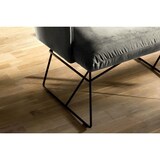 thumbnail of KAWOLA Esszimmerbank CHARME Velvet silber 246cm