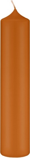 thumbnail of Altarkerzen, Kaminkerzen Cotto Braun 250 x Ø 60 mm, 4 Stück, Kerzen mit Dornbohrung in RAL Kerzengüte Qualität