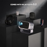 thumbnail of Mini Videoprojecteur 4K HD Portable Pour Cinéma Maison Avec Android Intégré Noir YONIS