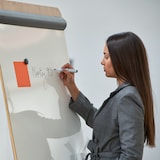 thumbnail of NAT0616 Flipchart mobil Tafel  magnethaftend 69x99cm Holz