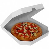 thumbnail of 100x Pizzakarton -extra stark- weiß 30 x 30 x 3 cm