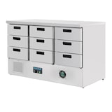 thumbnail of Polar Serie G Kühltisch mit 9 Schubladen 368L