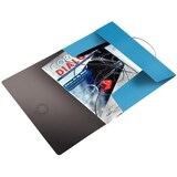 thumbnail of Eckspannmappe Solid A4 PP mit Klappen hellblau