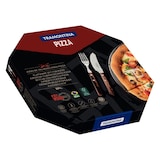 thumbnail of Tramontina Pizzabesteck, 8-teilig, Edelstahl, Holzgriff FSC, spülmaschinenfest