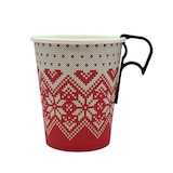 thumbnail of 100 Cup Clips Getränkehalter Ø mind. 70 mm Schwarz Mehrweg