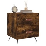 thumbnail of Table de chevet chêne fumé 40x35x47,5 cm bois d’ingénierie – Modèle Origine