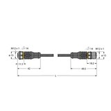 thumbnail of Turck Aktuator- u. Sensorleitung RKC4.4T1RSC4.4T/TXL 6625607