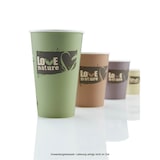 thumbnail of 1000x Heißgetränkebecher "Love Nature", mit Biobeschichtung, 200ml